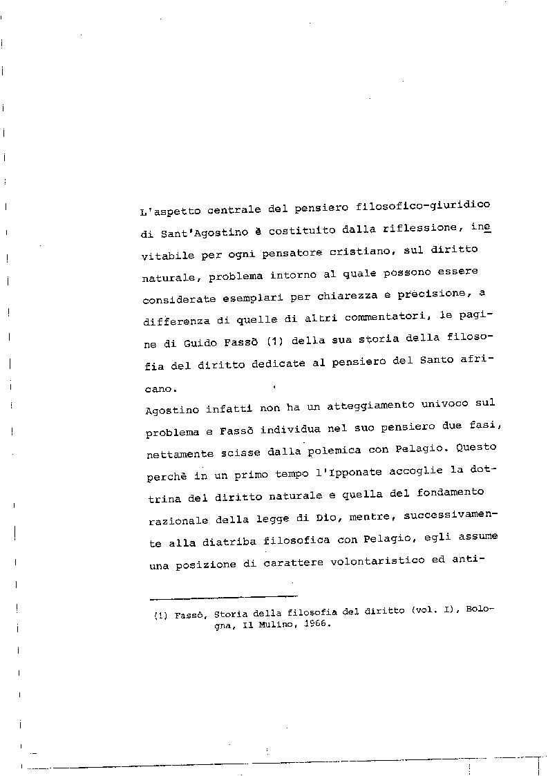 Anteprima della tesi: Il concetto di giustizia giuridica in Sant'Agostino, Pagina 3