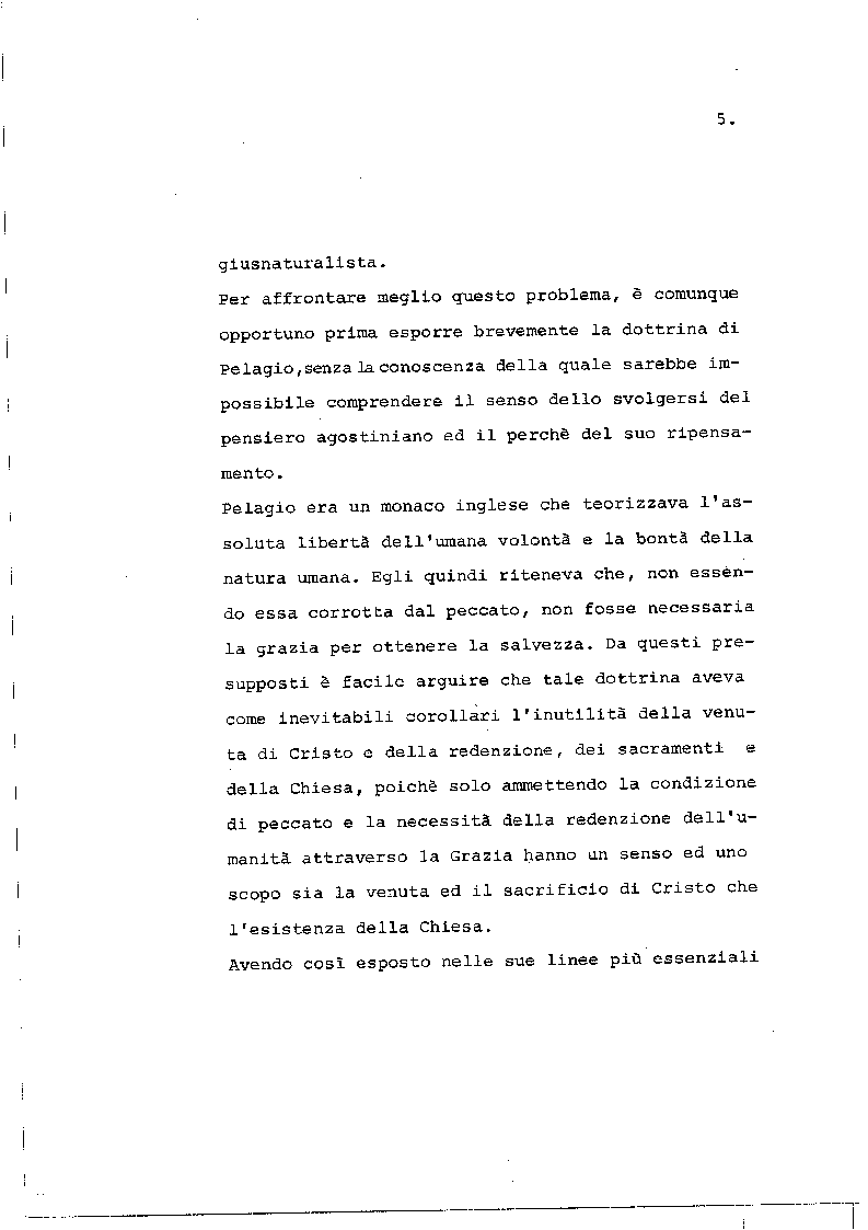 Anteprima della tesi: Il concetto di giustizia giuridica in Sant'Agostino, Pagina 4