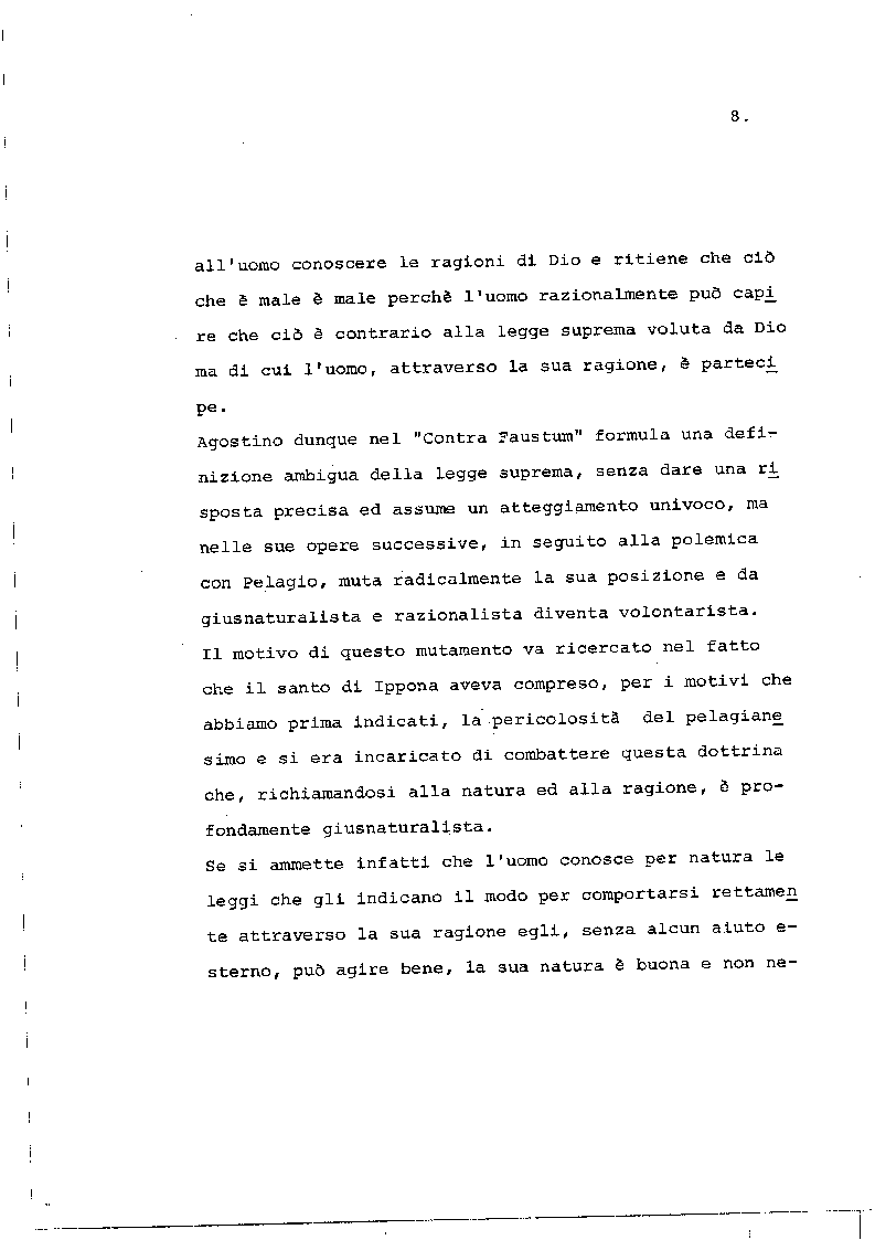 Anteprima della tesi: Il concetto di giustizia giuridica in Sant'Agostino, Pagina 7