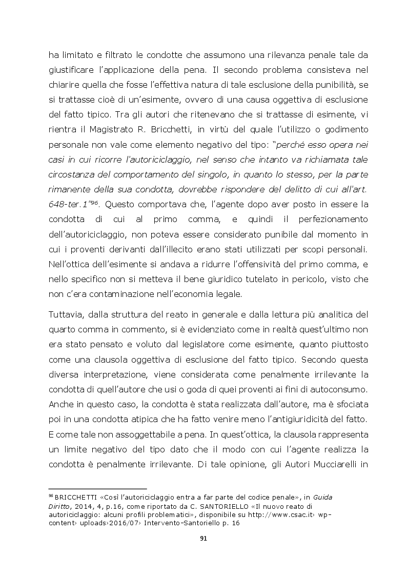 Anteprima della tesi: Autoriciclaggio e art. 25-octies D.lgs. 231/2001: come varia il principio di legalità, Pagina 3
