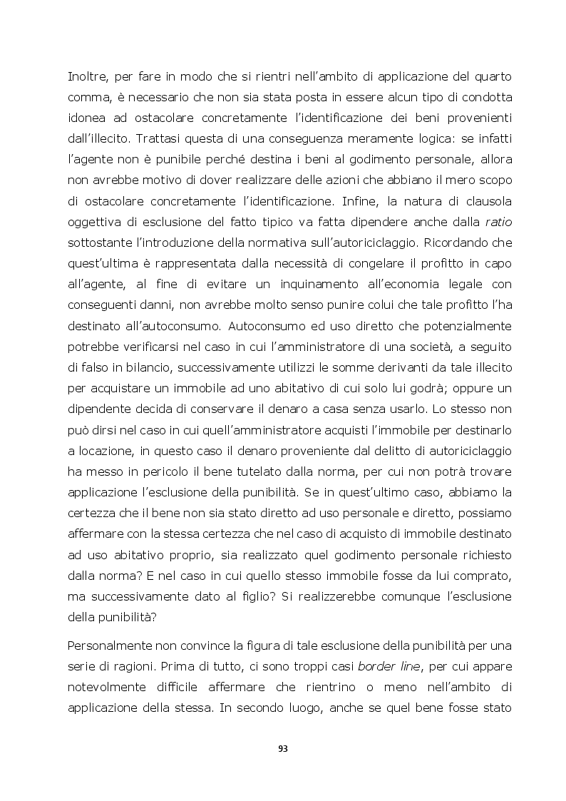 Anteprima della tesi: Autoriciclaggio e art. 25-octies D.lgs. 231/2001: come varia il principio di legalità, Pagina 5
