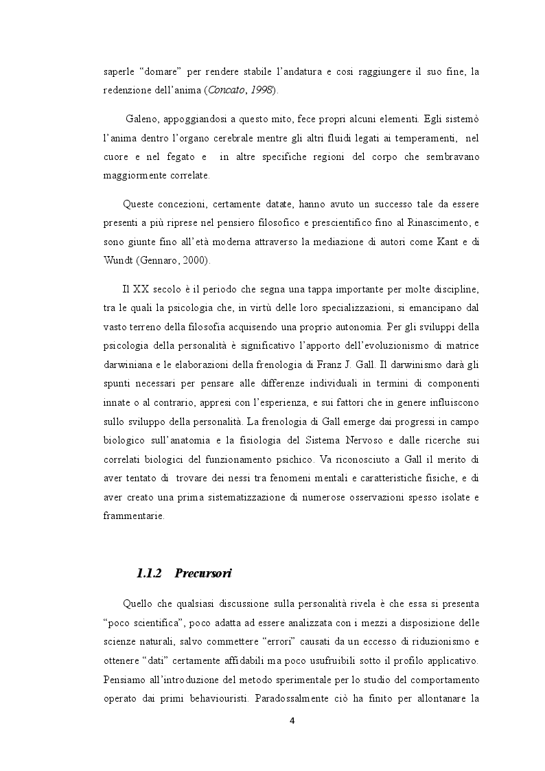 Anteprima della tesi: I Meccanismi di Difesa nella diagnosi psicologica attuale, Pagina 9
