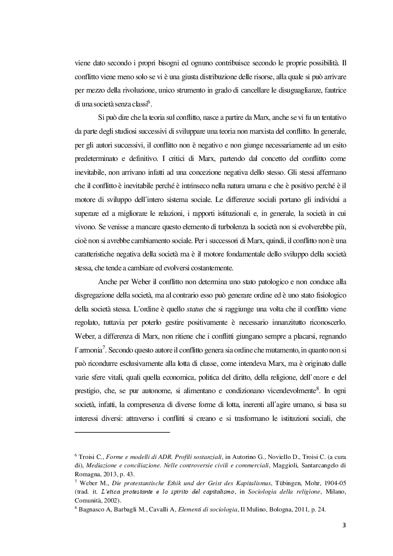 Anteprima della tesi: La Mediazione nei conflitti familiari, Pagina 4