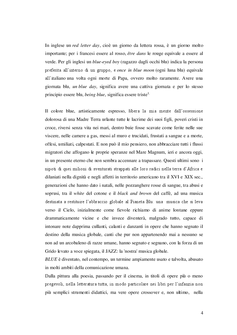 Anteprima della tesi: Blue synaesthetic roots, Pagina 3