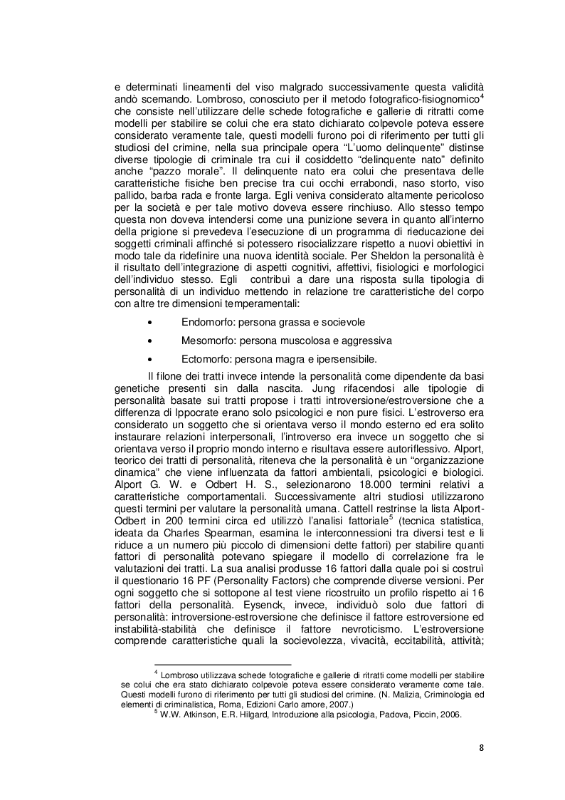 Anteprima della tesi: La fenomenologia del maltrattamento animale, Pagina 4