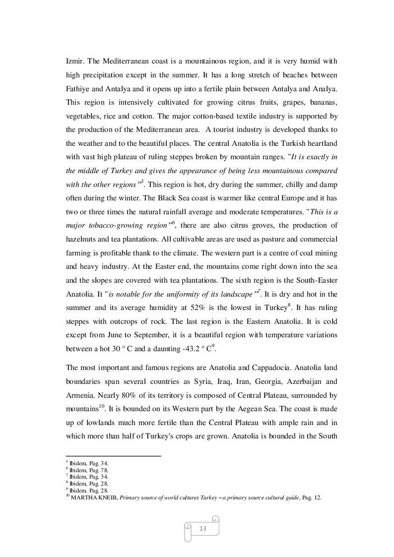 Anteprima della tesi: Turkey, an economic country in becoming between heritage and future, Pagina 6