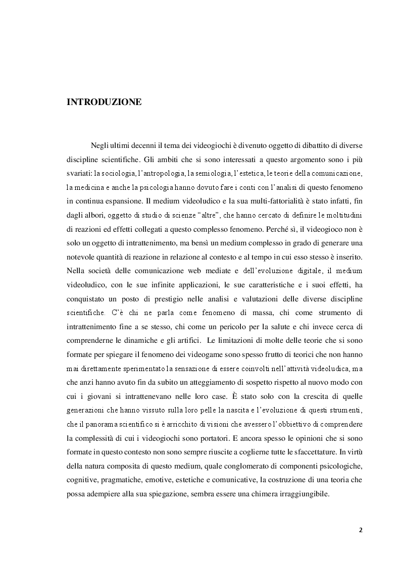 Anteprima della tesi: Verso l'interrealtà: dinamiche psicologiche e derive psicopatologiche dei giochi online, Pagina 3
