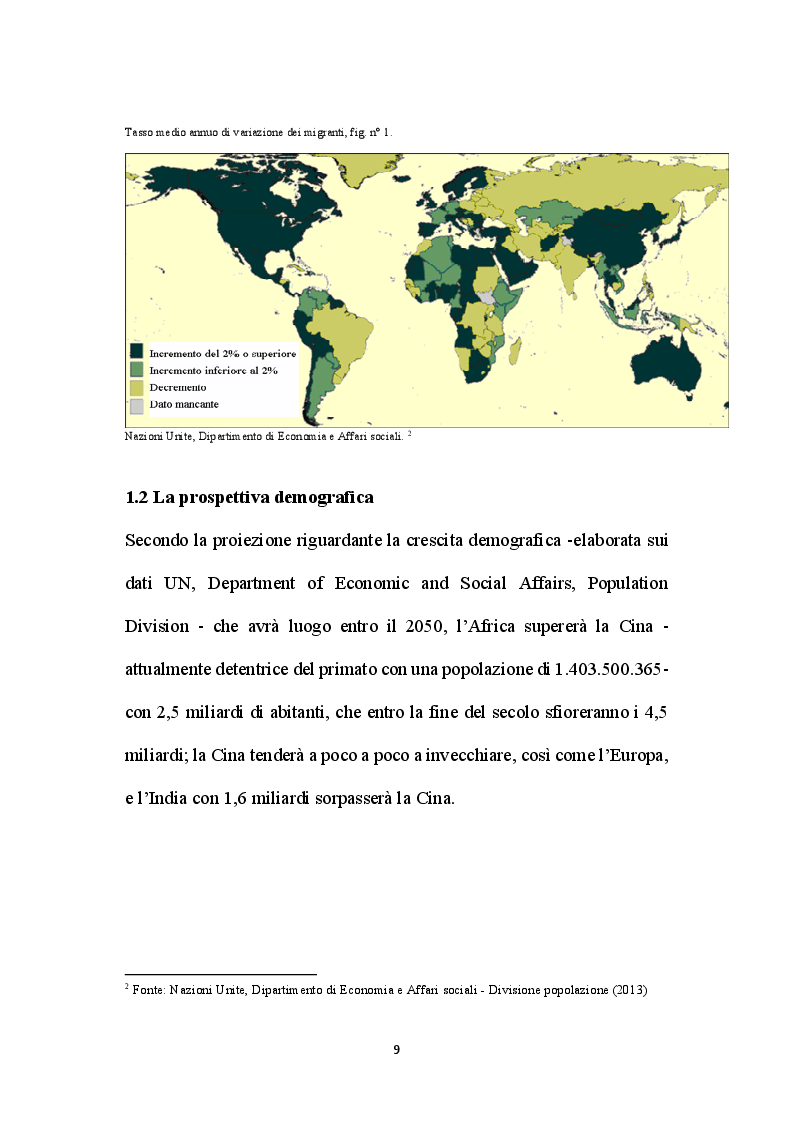 Anteprima della tesi: Un flusso migratorio Sud-Sud: Senegal-Marocco., Pagina 6