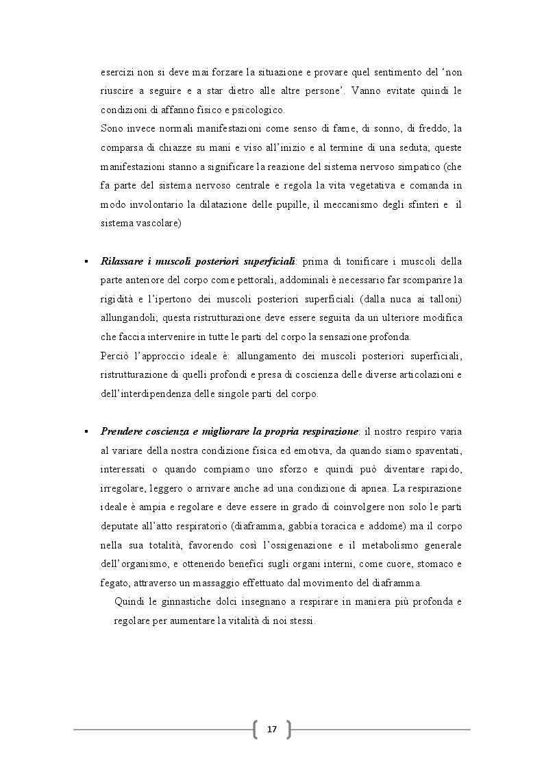 Anteprima della tesi: Invecchiare bene con le ginnastiche dolci, Pagina 4
