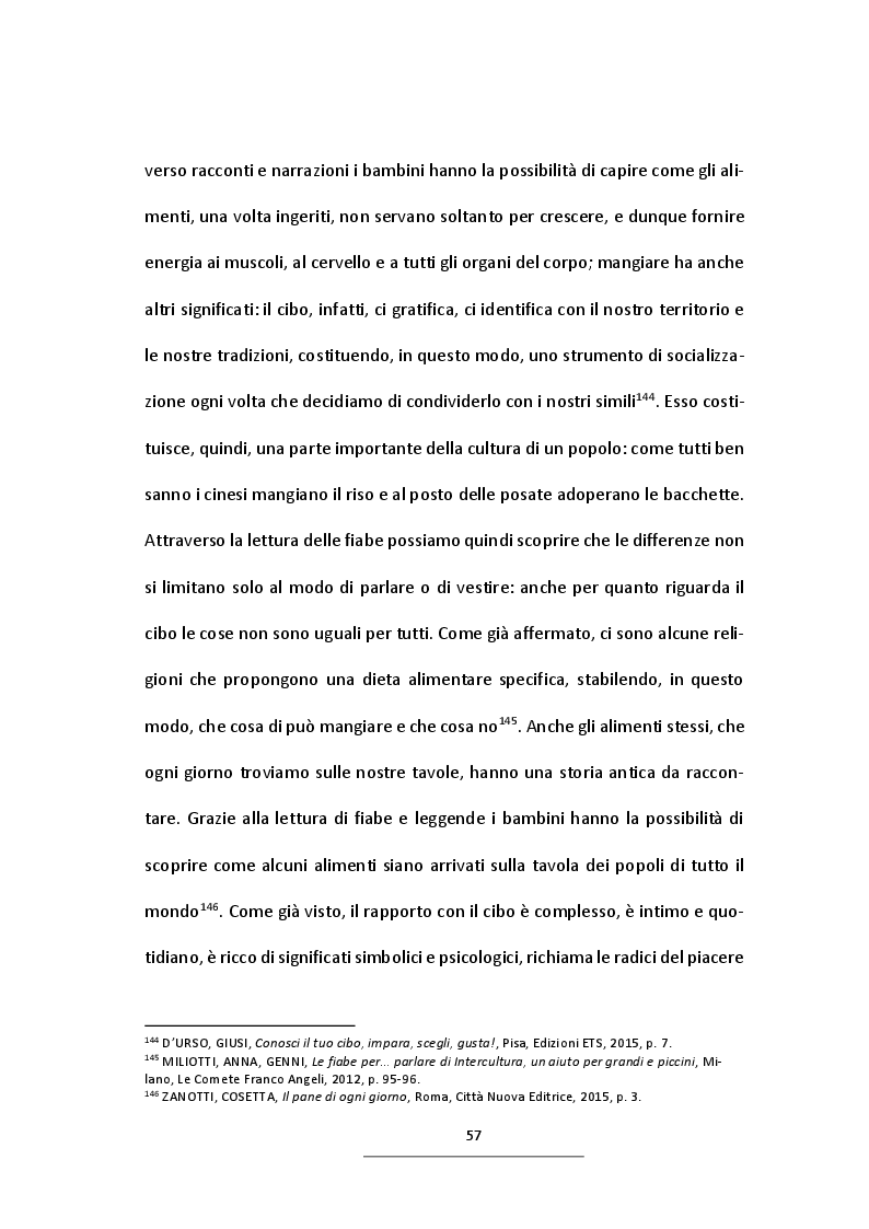 Anteprima della tesi: Il cibo nei racconti per l'infanzia, Pagina 3