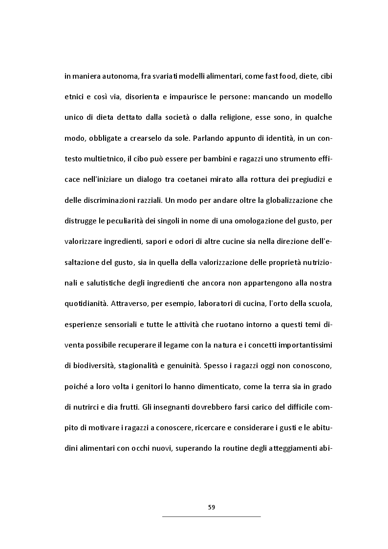 Anteprima della tesi: Il cibo nei racconti per l'infanzia, Pagina 5