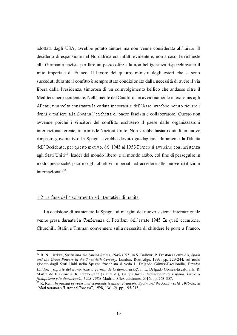 Estratto dalla tesi: La Spagna ed il Mediterraneo: da politica nazionale a politica europea