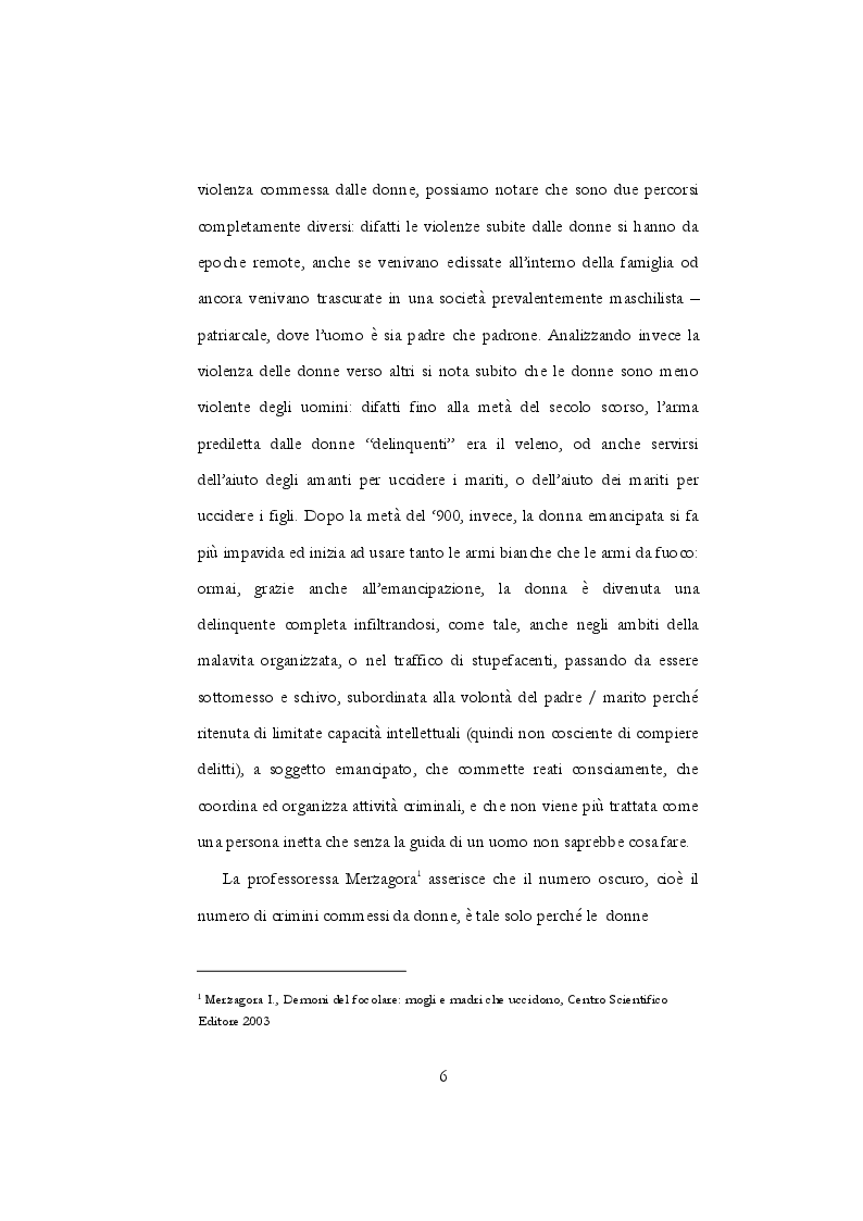 Anteprima della tesi: Un’Indagine Globale Sulle Donne Criminali e sul Sistema di Giustizia Penale, Pagina 4