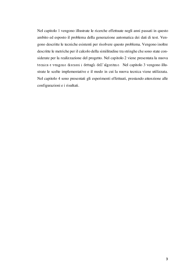 Anteprima della tesi: Identificazione Automatica di Dati di Input Significativi per il Test di Applicazioni Web, Pagina 4