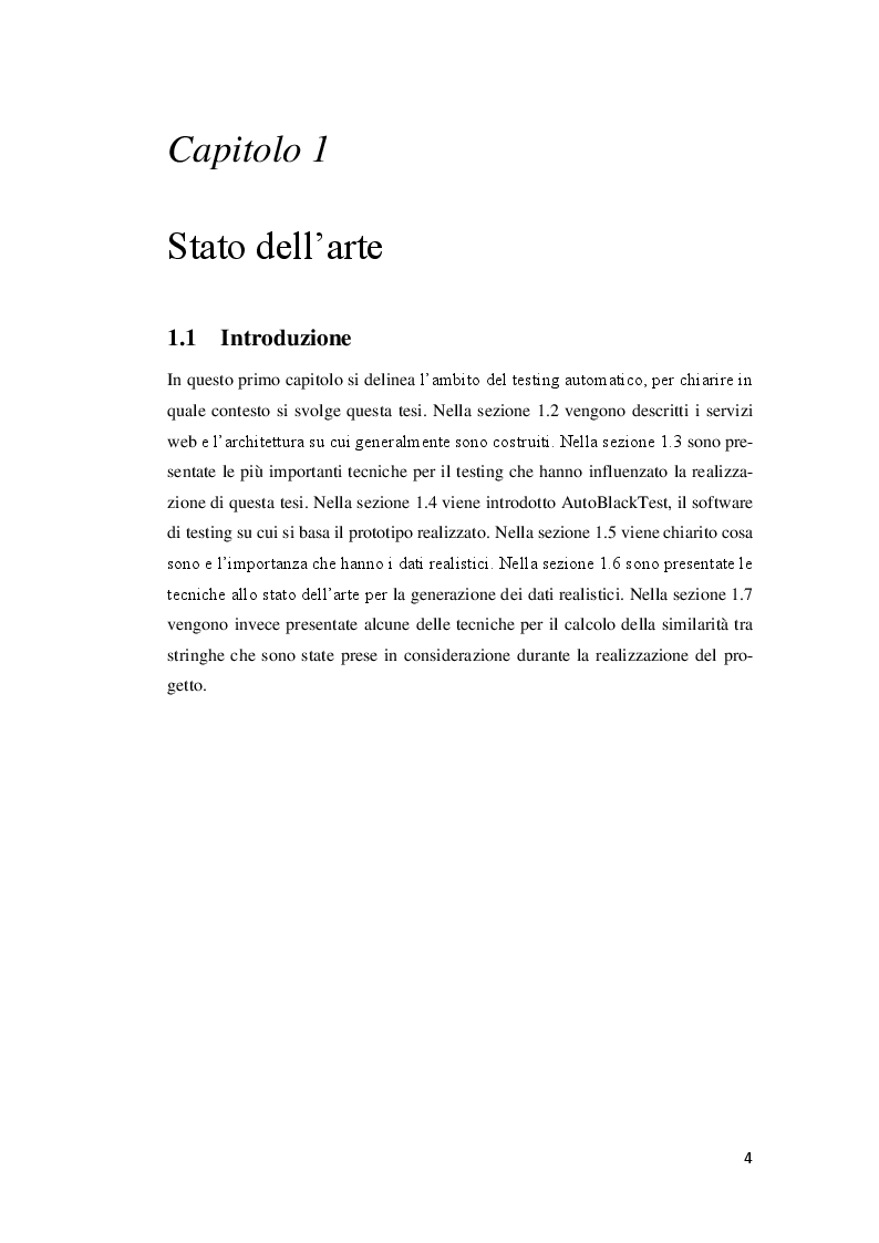 Anteprima della tesi: Identificazione Automatica di Dati di Input Significativi per il Test di Applicazioni Web, Pagina 5