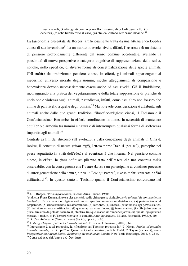 Anteprima della tesi: Il Diritto Animale nel Sistema Giuridico Cinese: Case Study con Traduzione, Pagina 7