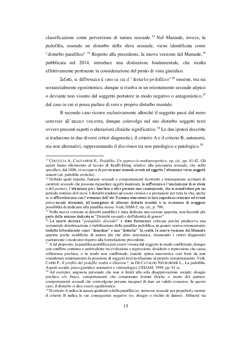 Anteprima della tesi: I delitti di pornografia minorile: tra esigenze di tutela e principi di garanzia, Pagina 11