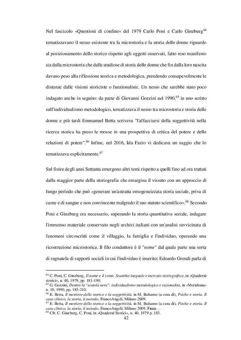 Anteprima della tesi: La storia delle donne e di genere nella rivista «Quaderni storici» (1979 – 2014), Pagina 6