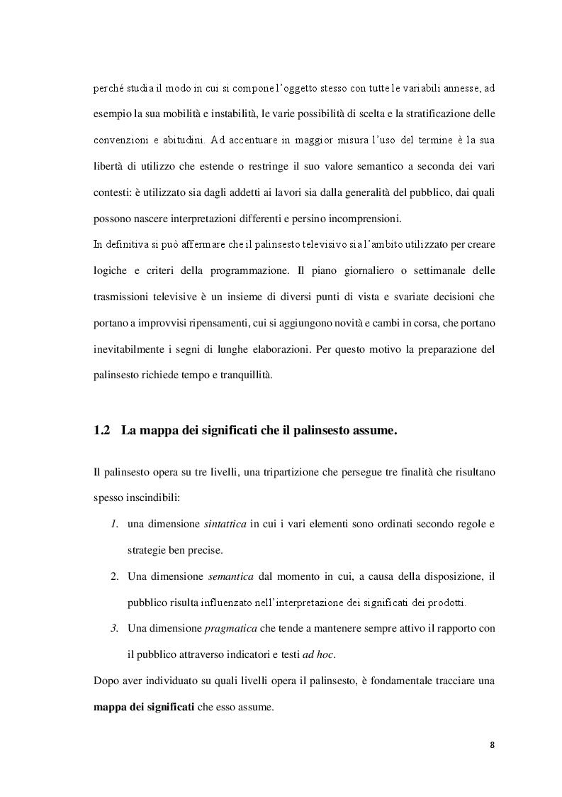 Anteprima della tesi: Splendore e declino del palinsesto, Pagina 6