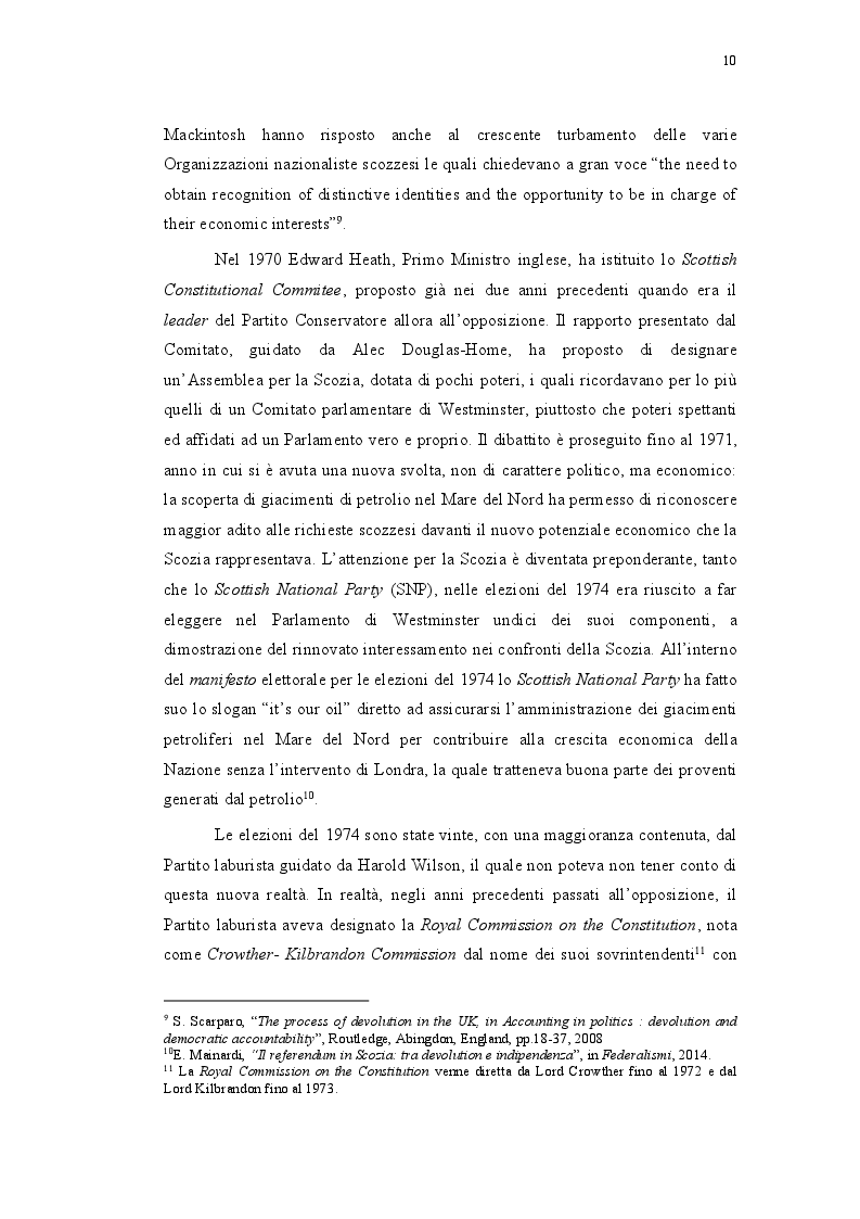 Anteprima della tesi: La Scozia alla luce del procedimento Brexit, Pagina 8