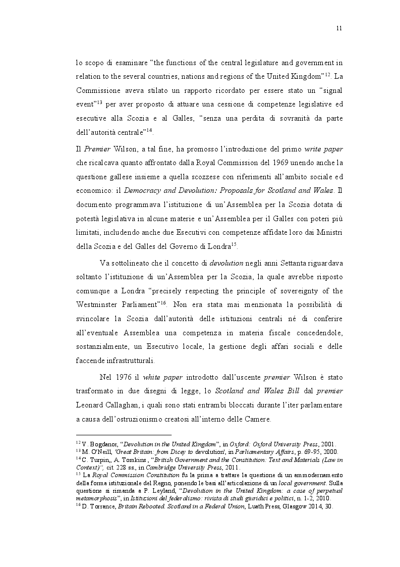 Anteprima della tesi: La Scozia alla luce del procedimento Brexit, Pagina 9