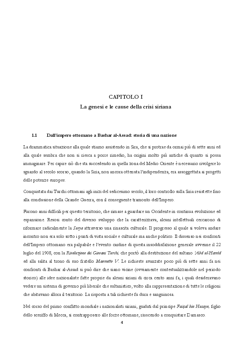 Anteprima della tesi: L'intervento militare russo nella crisi siriana: profili di diritto internazionale, Pagina 3