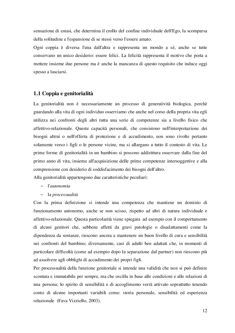 Anteprima della tesi: Un cuore a metà...Gruppi di Parola: un sostegno ai figli adolescenti nelle separazioni, Pagina 6