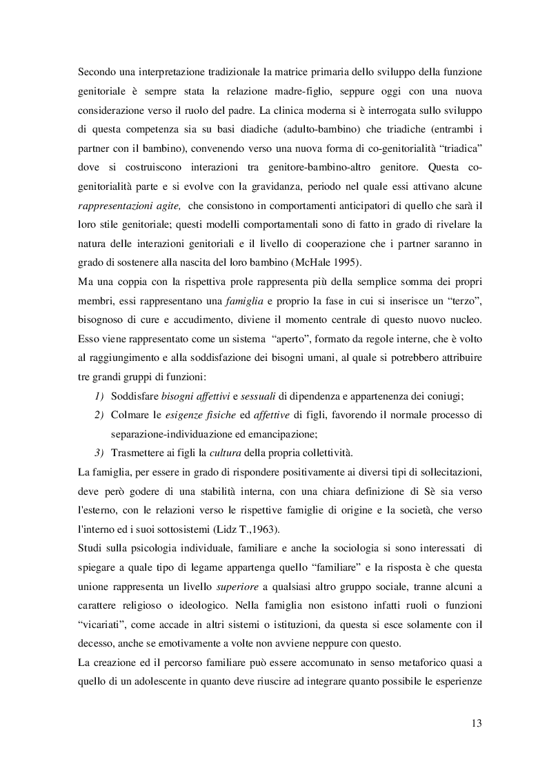Anteprima della tesi: Un cuore a metà...Gruppi di Parola: un sostegno ai figli adolescenti nelle separazioni, Pagina 7