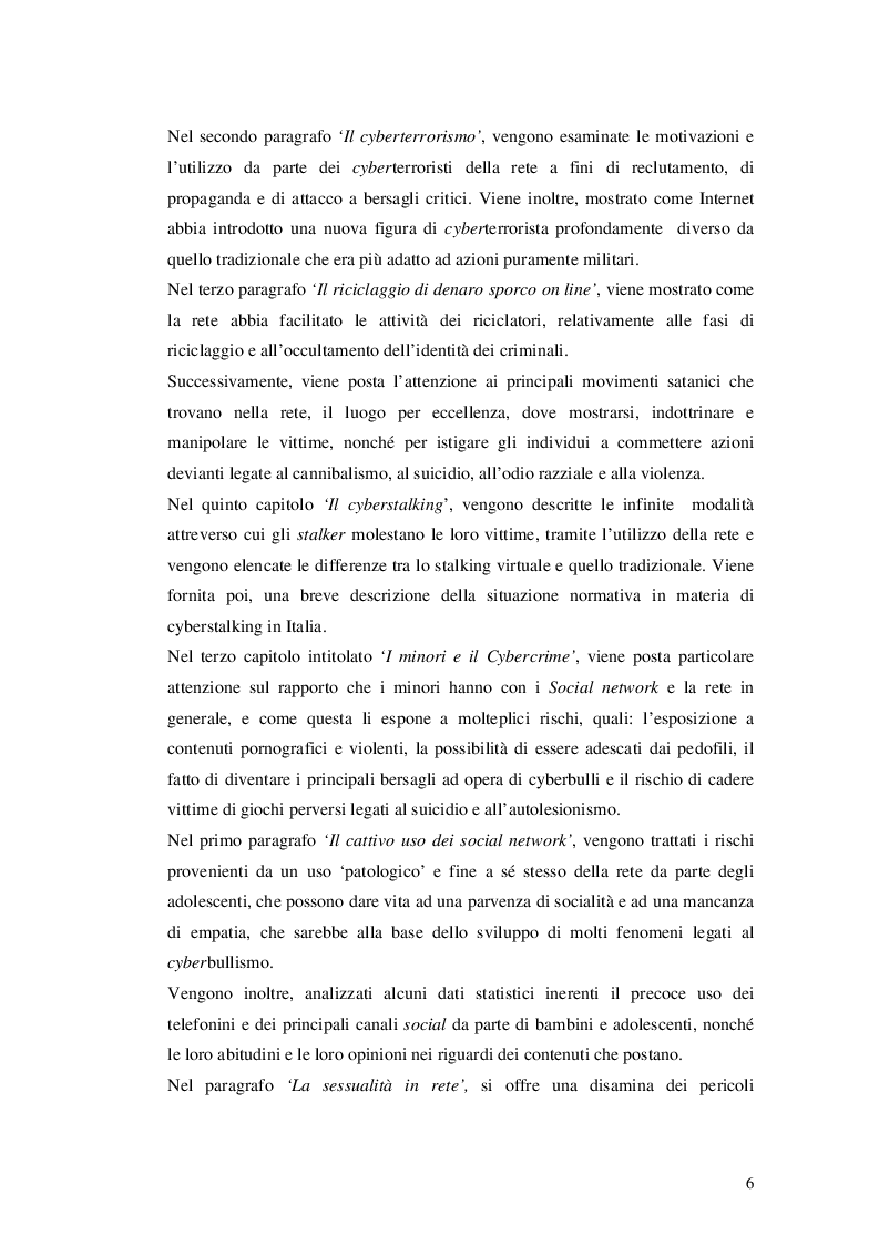 Anteprima della tesi: La criminalità informatica, Pagina 4