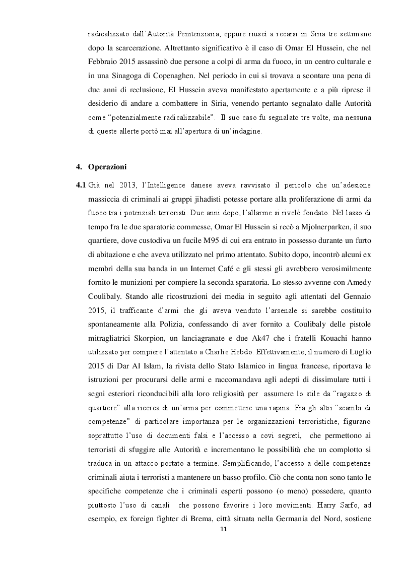 Anteprima della tesi: Isis e terrorismo jihadista in Europa, analogie con il modello operativo del crimine organizzato di matrice camorrista: un parallelismo interpretativo, Pagina 8