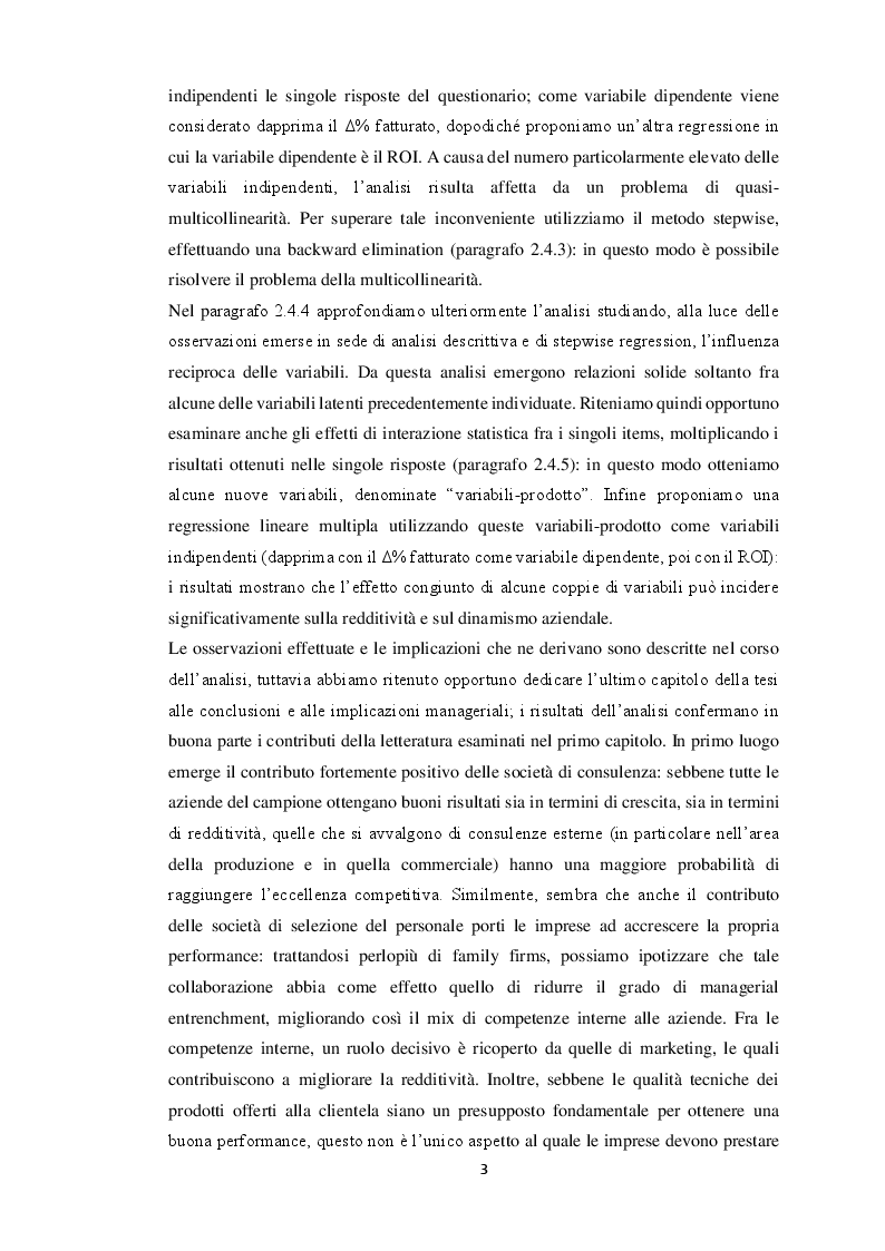 Anteprima della tesi: I drivers della performance d’impresa: un’analisi sui “campioni” toscani, Pagina 4