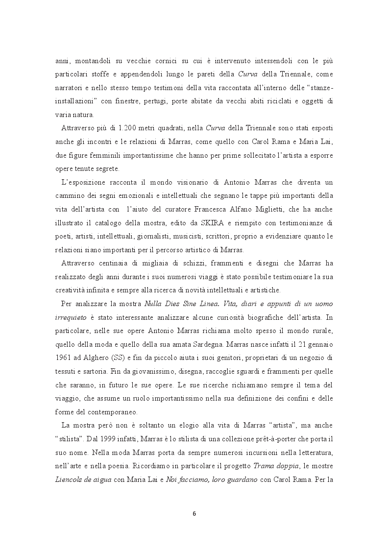 Anteprima della tesi: Antonio Marras: un viaggio tra Kitsch e Voyeurismo, Pagina 3