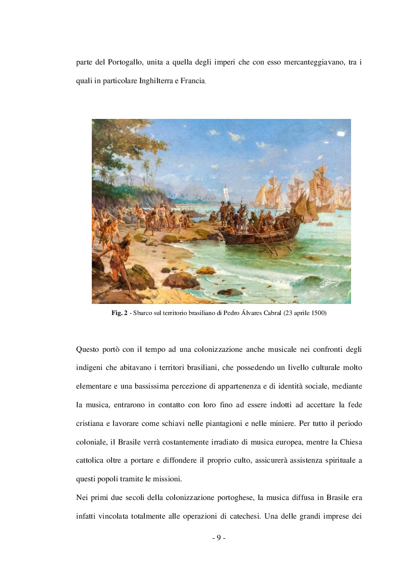 Anteprima della tesi: Choro: La storia di un popolo attraverso la sua musica, Pagina 7