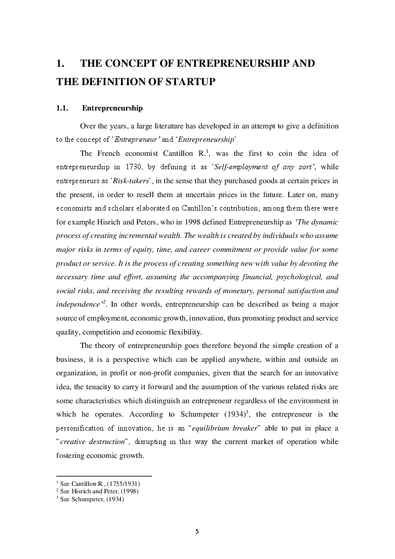 Anteprima della tesi: Business plan competitions: The case of GSVC, Pagina 3