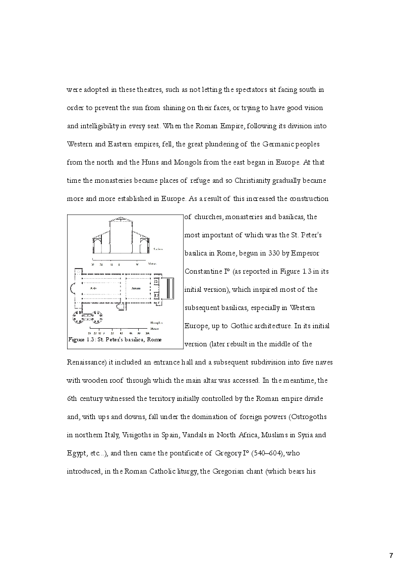 Anteprima della tesi: Acoustic analysis and experimental characterization of a confined environment: S. Chiara church theatre in Rome, Pagina 7