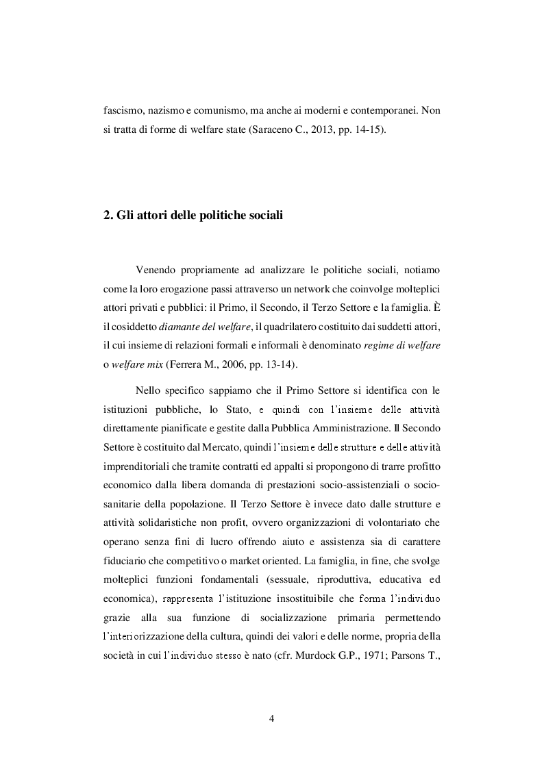 Anteprima della tesi: Il welfare state e il welfare aziendale in Italia: criticità e prospettive, Pagina 5