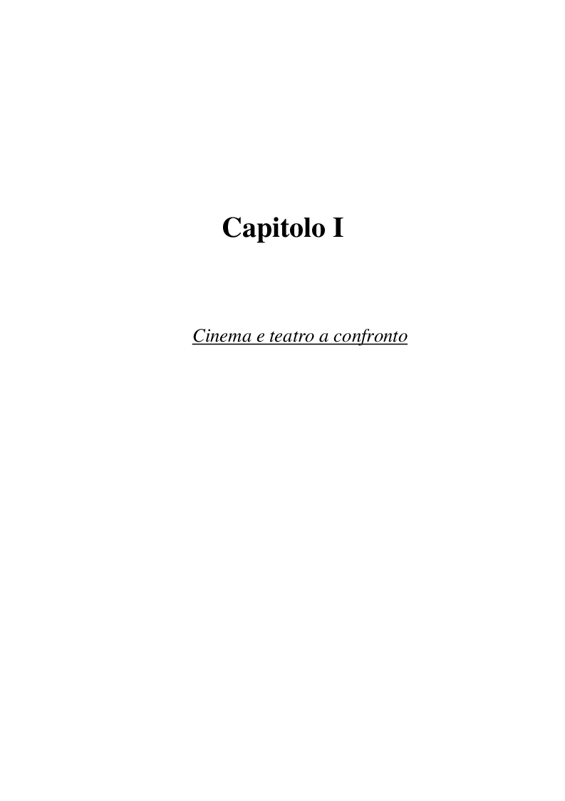 Anteprima della tesi: Cinema: teatro senza limiti - Analisi della fusione Cineteatrale nelle pellicole di Alfred Hitchcock, Pagina 4