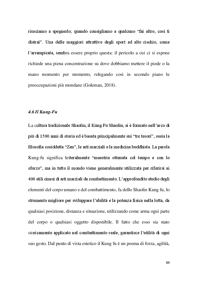 Anteprima della tesi: La psicologia clinica dello sport fra cultura occidentale ed orientale, Pagina 9