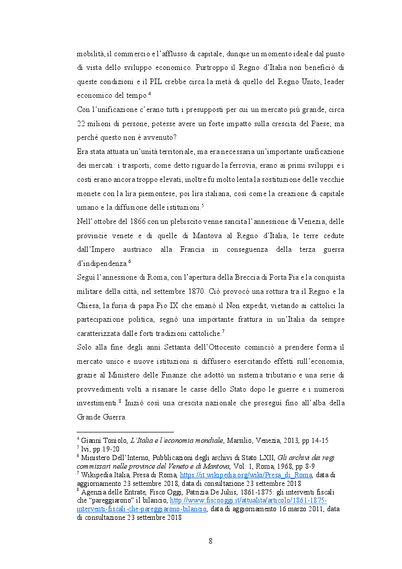 Anteprima della tesi: Banche popolari e sviluppo del territorio: il caso Veneto Banca, Pagina 3