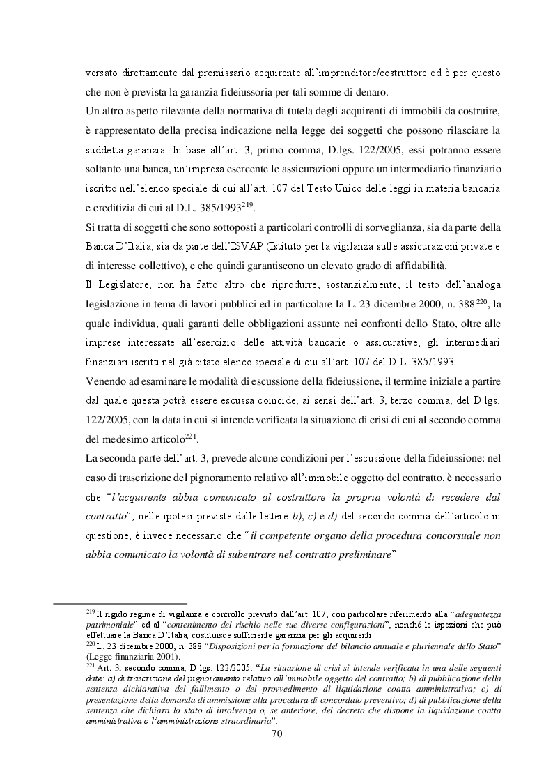 Anteprima della tesi: La tutela degli acquirenti degli immobili da costruire, Pagina 9
