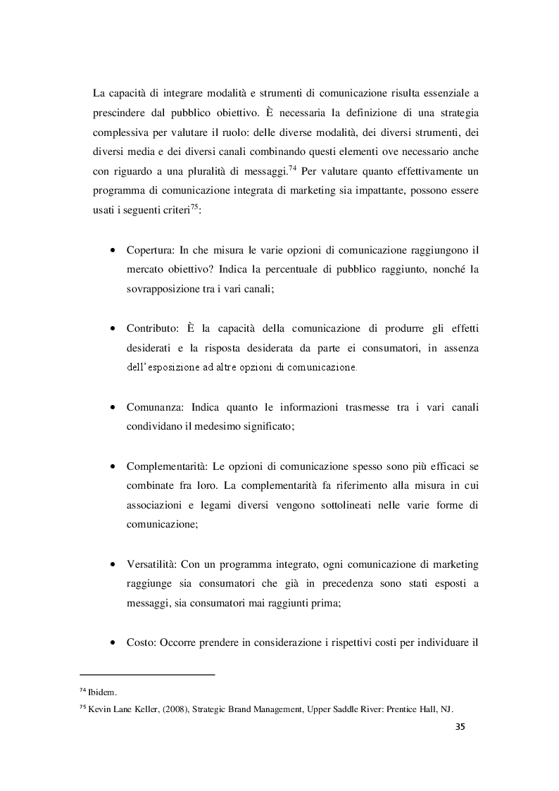Anteprima della tesi: Comunicare è importante, narrare è un'altra cosa: Il caso Dal Colle S.p.A., Pagina 7