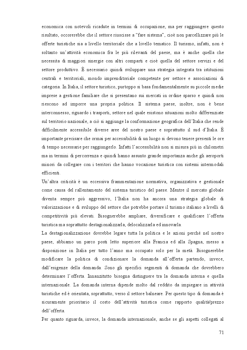 Anteprima della tesi: Turismo culturale e crescita economica: un’analisi sui rendimenti e i livelli di attivazione dei beni culturali in Sicilia, Pagina 5