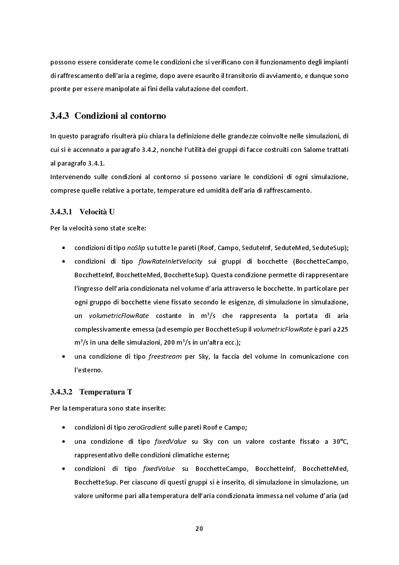 Anteprima della tesi: Studio del comfort termico e del consumo energetico in uno stadio di calcio climatizzato progettato per un clima caldo e umido, Pagina 8