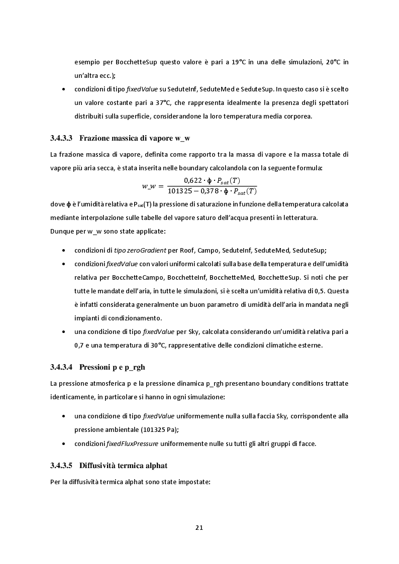 Anteprima della tesi: Studio del comfort termico e del consumo energetico in uno stadio di calcio climatizzato progettato per un clima caldo e umido, Pagina 9