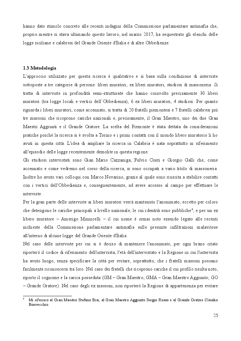 Anteprima della tesi: Dentro la massoneria. Una ricerca sull'Obbedienza del Grande Oriente d'Italia, Pagina 10
