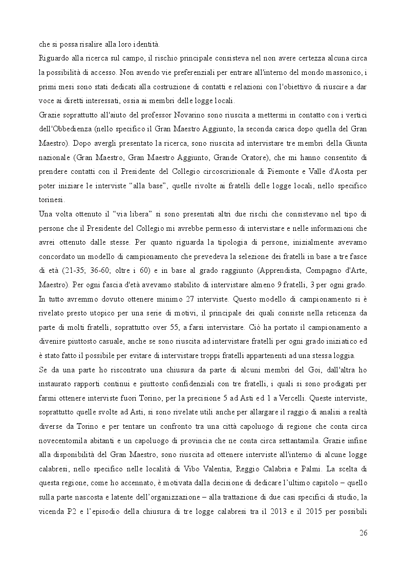 Anteprima della tesi: Dentro la massoneria. Una ricerca sull'Obbedienza del Grande Oriente d'Italia, Pagina 11
