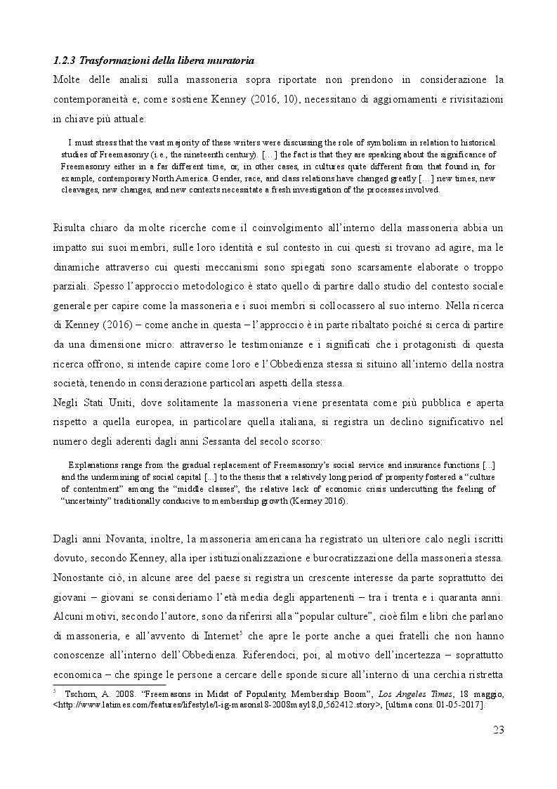 Anteprima della tesi: Dentro la massoneria. Una ricerca sull'Obbedienza del Grande Oriente d'Italia, Pagina 8