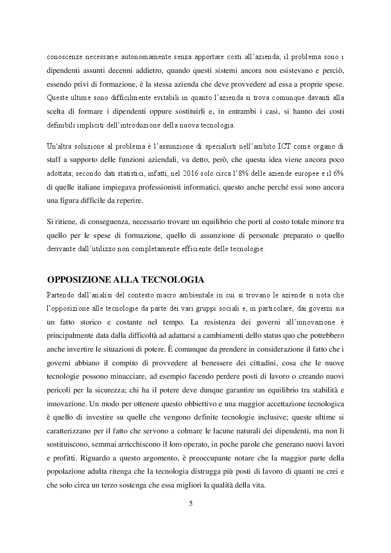 Anteprima della tesi: Accettazione di una nuova tecnologia nel contesto aziendale, Pagina 3
