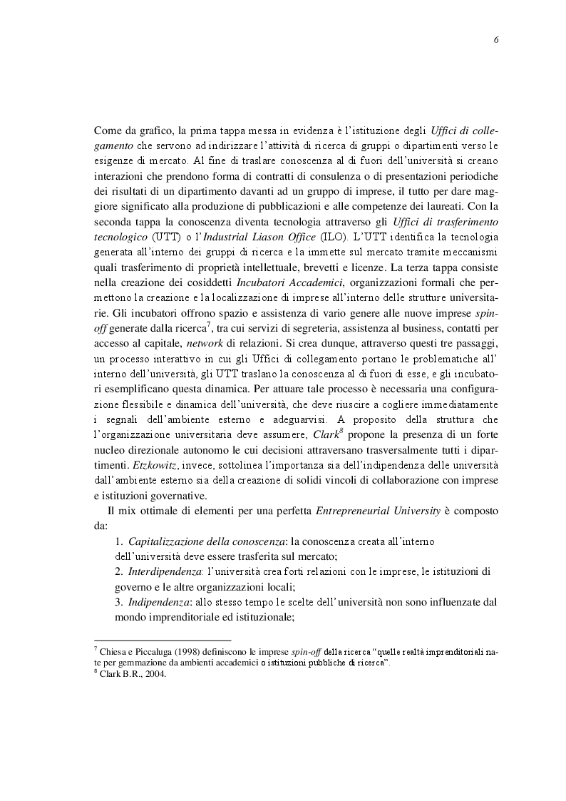 Anteprima della tesi: Entrepreneurial University: il processo di incubazione accademica di nuove imprese e i casi Mosaicoon e InformAmuse, Pagina 3