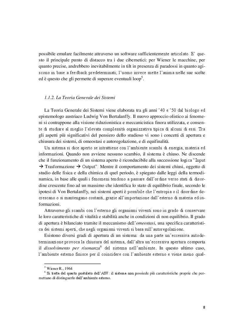 Anteprima della tesi: Analisi sistemico-vitale della competitività territoriale. Il brand Sicilia all’Expo 2015, Pagina 4